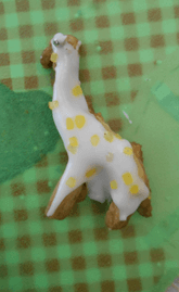 Giraffe biscuit